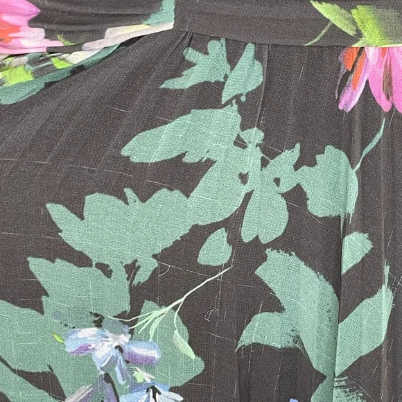 Badgley Mischka Pleated Gown, 8 - Picture 13 of 16